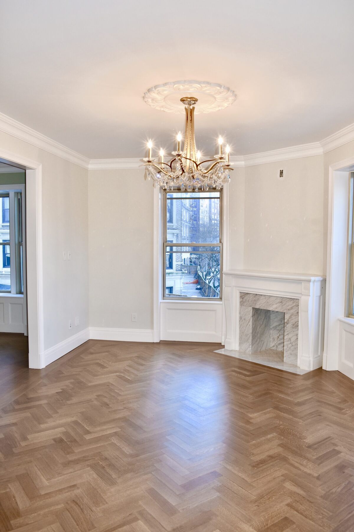 Upper West Side IV pre-war apartment renovation with restored detailing