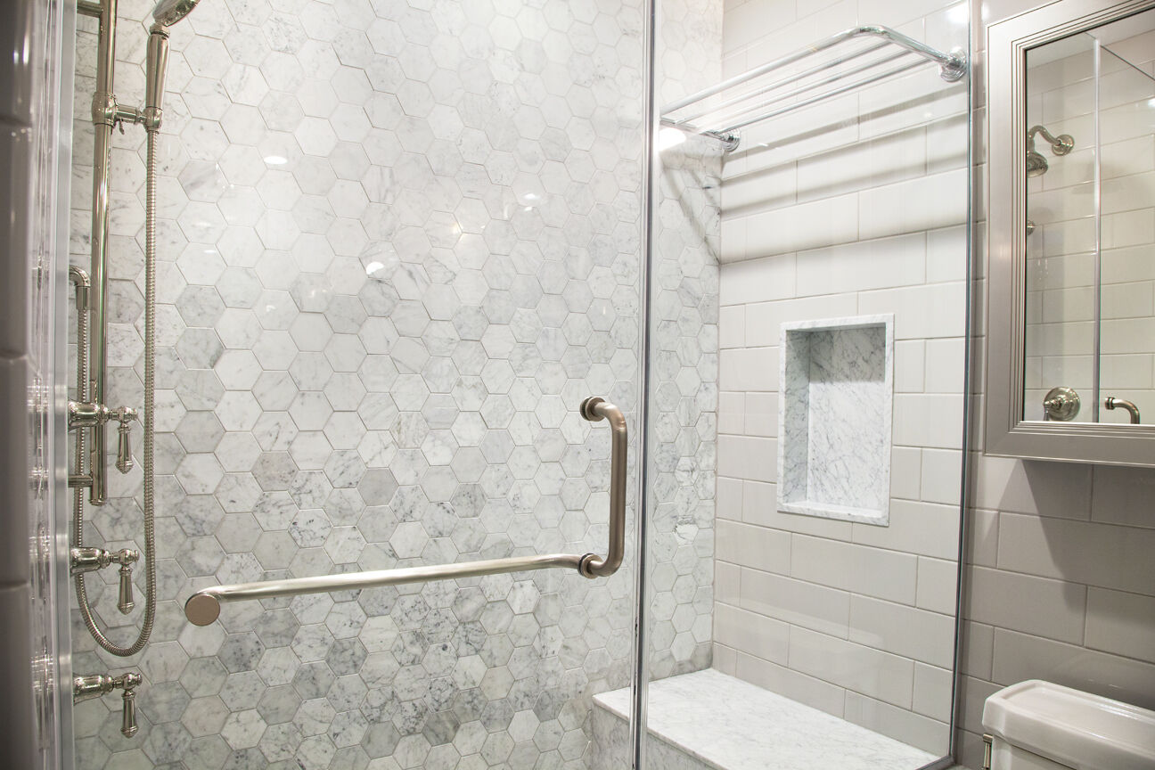 Upper West Side II gut renovation with refined living room finishes — image 5 of 6