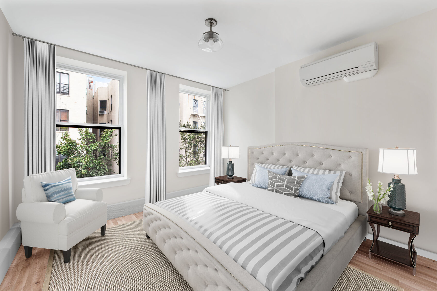 Harlem residence renovation with open living and dining rooms and custom joinery — image 12 of 13