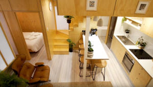 living big in a tiny apartment- home evolutions